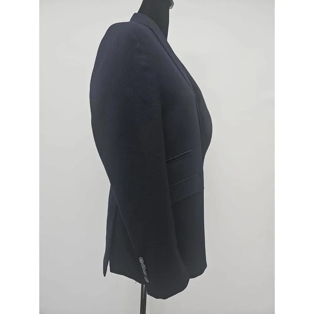 Egara Mens Blazer 38S Navy Slim Suit Jacket Lightweight‎